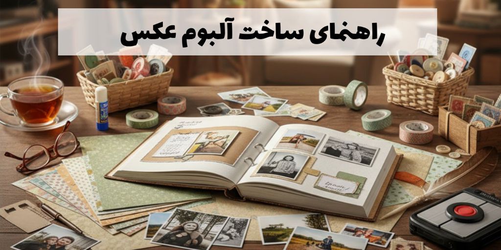 راهنمای کامل برای ساخت آلبوم عکس در خانه