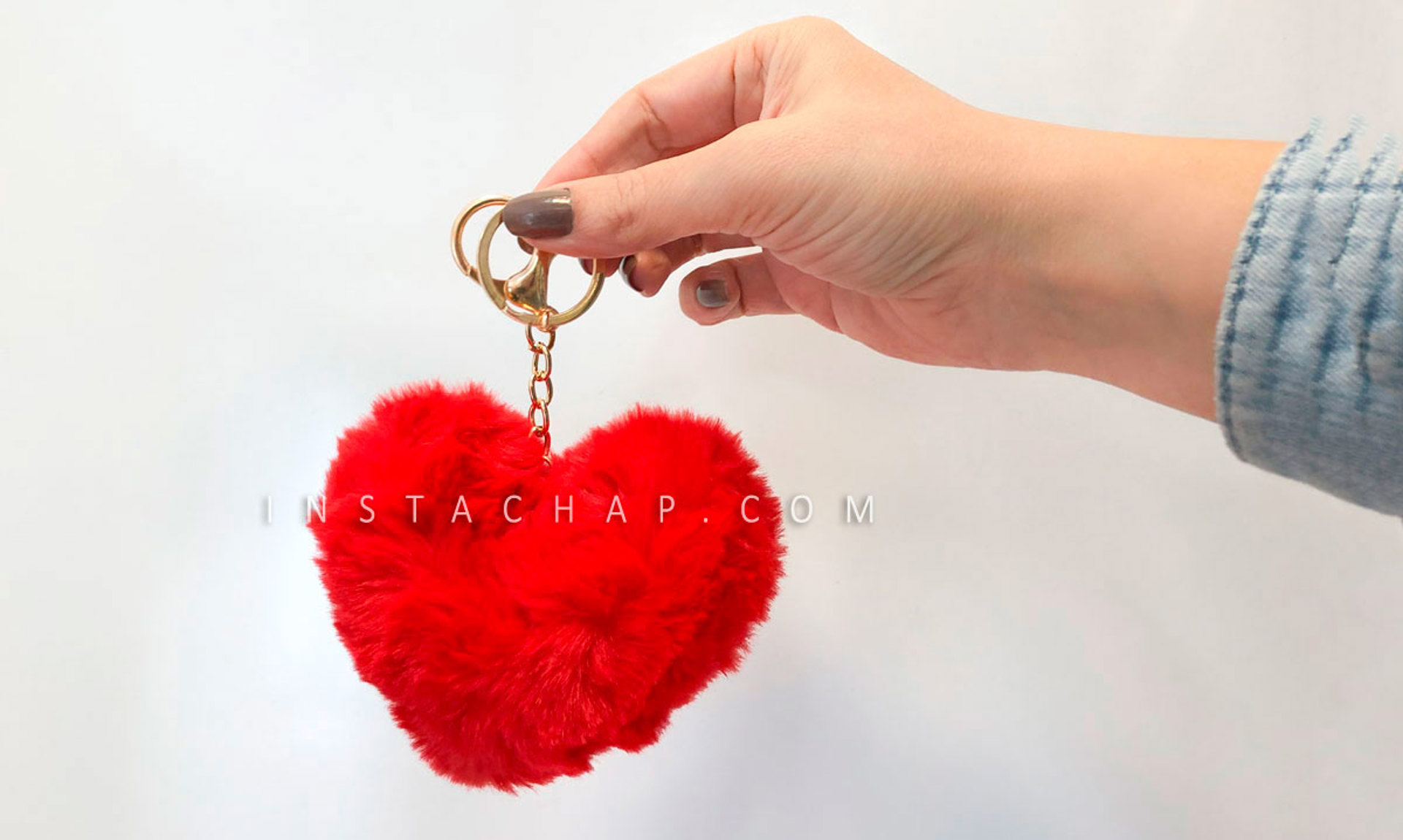 جاکلیدی و آویز قلبی پولیشی