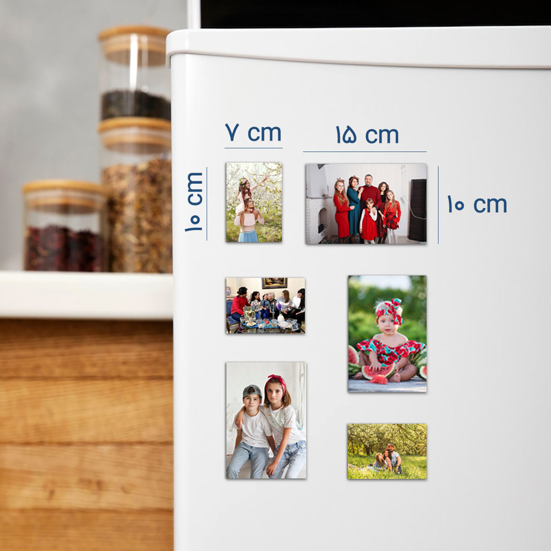 مگنت عکس مستطیلی